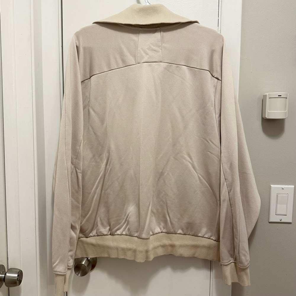 Puma x Rhuigi Track Jacket Mens Long Sleeve Full Zip L Beige athletic casual - Picture 3 of 7